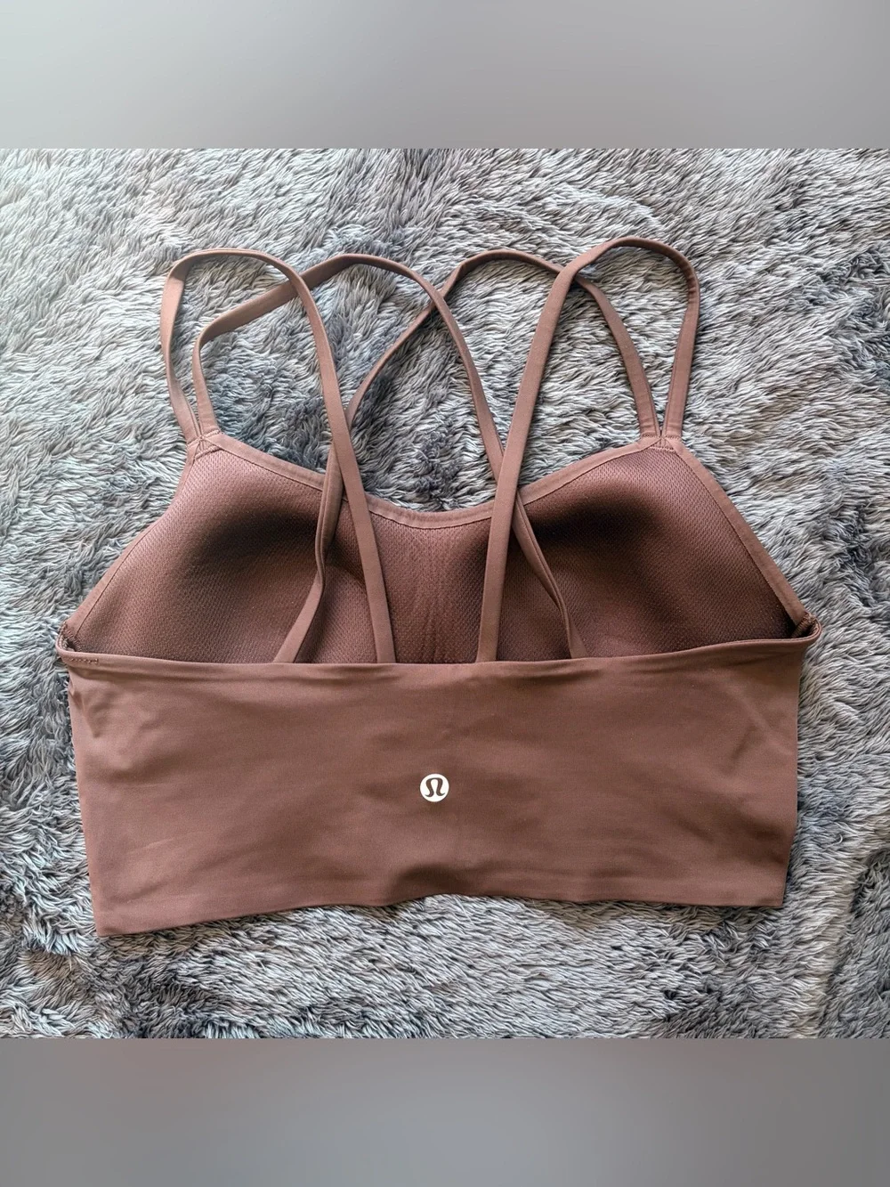 Lululemon Like A Cloud Longline Bra Java